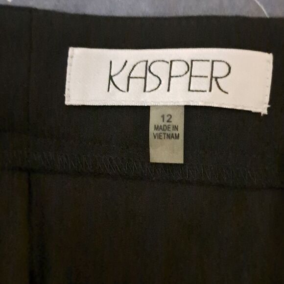 Kasper black skirt size 12 - Picture 2 of 5